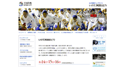 Desktop Screenshot of ikedaawaodori.com